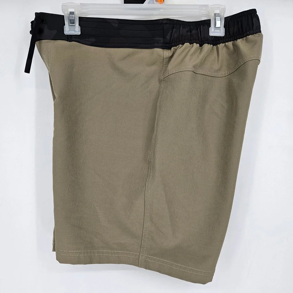 Municipal Sport Utility Gear Shorts Mens Medium Gym Workout Tan Athletic‎